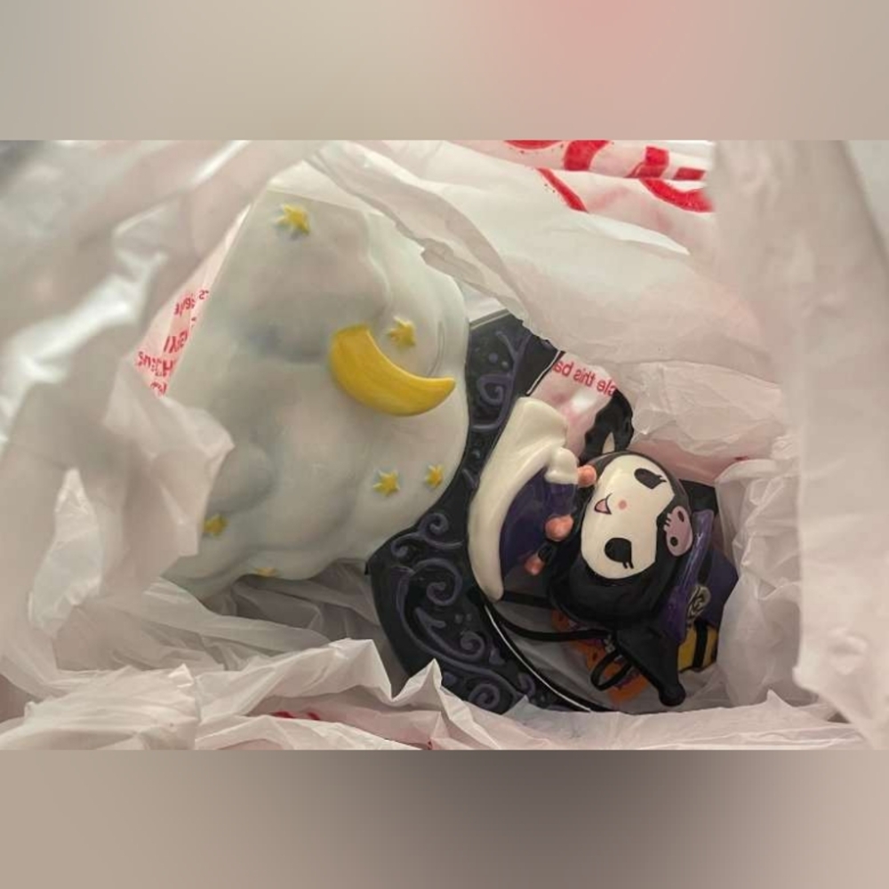 ( SOLD) Kuromi halloween ceramic